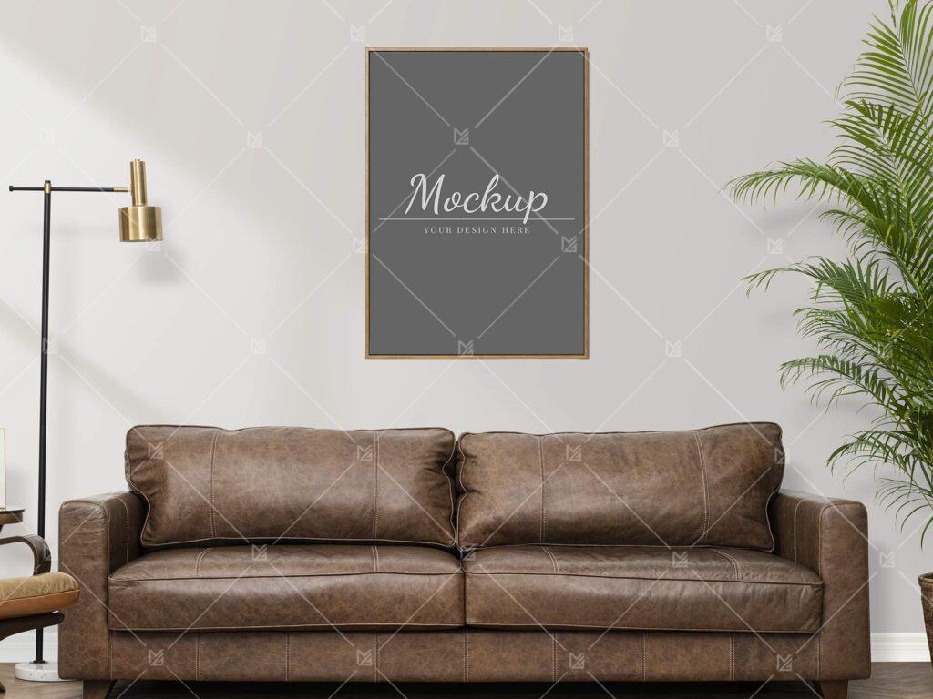 Frame Mockup For Etsy Poster Product (Free)