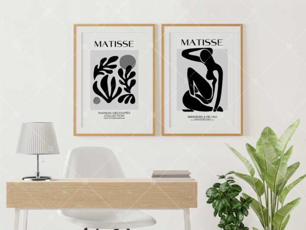 Two Frame Mockup For Etsy Wall Art Poster